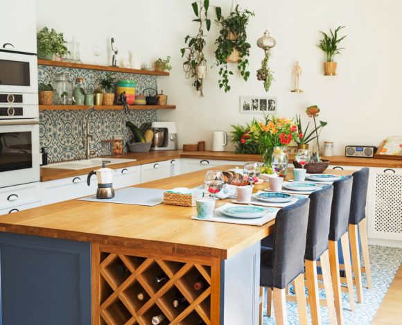 Kitchen Decor Ideas -by Decorzio 15 Boho Kitchen Decor Ideas