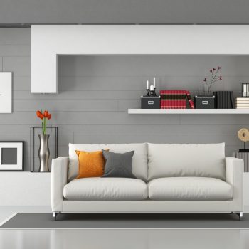 17 Large Blank Wall Ideas Living Rooms Can Use for Instant Character