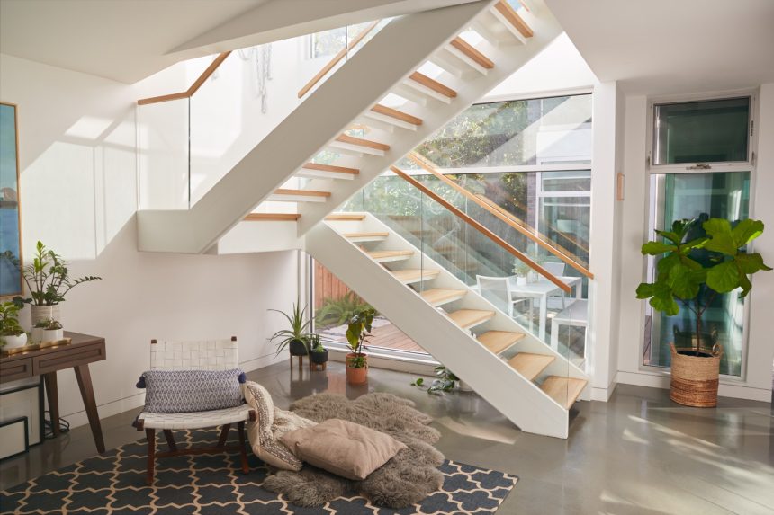 Stunning Under-Stairs Greenery Ideas for Modern Homes
